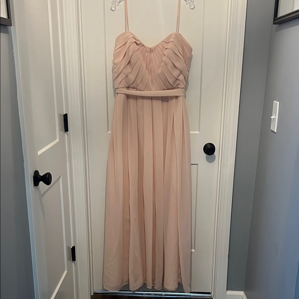 SORELLA VITA Strapless Dress in Soft Pink